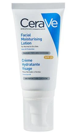 cerave krem nawilżający do twarzy spf 25