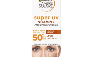 Garnier Ambre Solaire Super UV Vitamin C SPF50+ Fluid do opalania